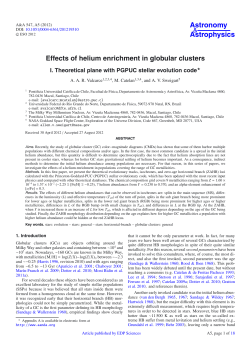 Effects of helium enrichment in globular clusters