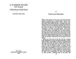 A DARKER SHADE OF PALE