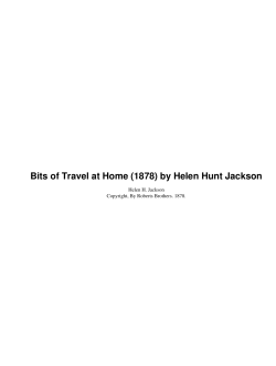 Bits of Travel at Home (1878) by Helen Hunt Jackson