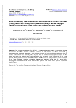 Molecular cloning, tissue distribution and sequence