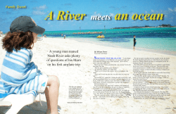 A River meets an ocean