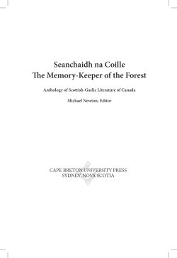 Read a brief excerpt from the book, including the table of contents