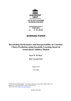 reconciling performance and interpretability in customer churn