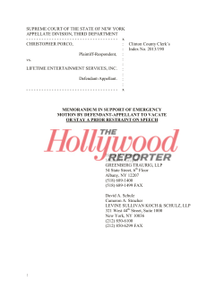 Read the Appeal Here - The Hollywood Reporter
