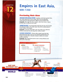 Empires in East Asia,