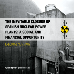 the inevitable closure of spanish nuclear power plants