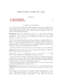 Class 11 - Dartmouth Math Home