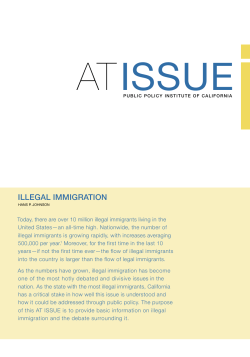 illegal Immigration - Public Policy Institute of California