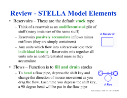 Basic Modeling Concepts: Linear/Exponential Growth