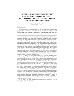 neutral law and eurocentric lawmaking
