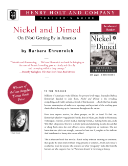 Nickel and Dimed