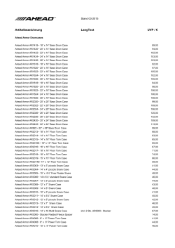 Artikelbezeichnung UVP / &euro; LangText