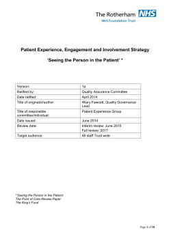 here - Rotherham NHS Foundation Trust