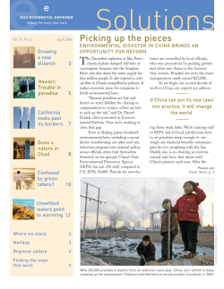 Solutions - Environmental Defense Fund