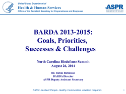 Biomedical Advanced Research Development Authority
