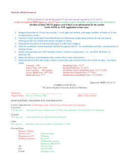 Find the official format at