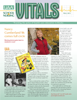 Nancy Cumberland `86 comes full circle