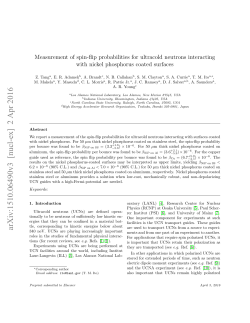 Measurement of spin-flip probabilities for ultracold neutrons
