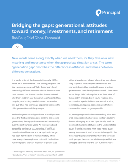 Silent Generation - Principal Financial Group