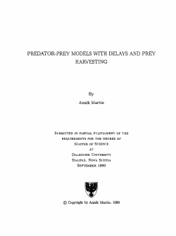 predator-prey models with delays and prey harvesting