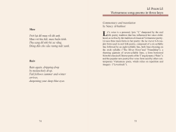 L&ecirc; Pham L&ecirc; Vietnamese song