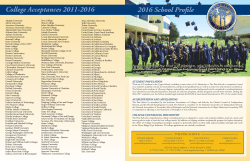 our School Profile Brochure