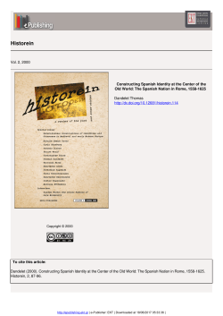 Historein - eJournals