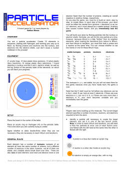Rules and design &copy; 2015 Nathan Morse. Rulebook