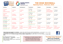 THE EDGE ROCKWALL