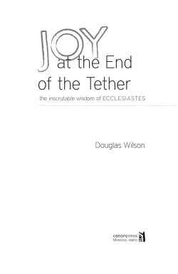 Read Sample - Canon Press