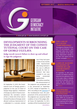 Newsletter of September 2015