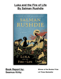 Q3-Q4 Book Report - Science Leadership Academy