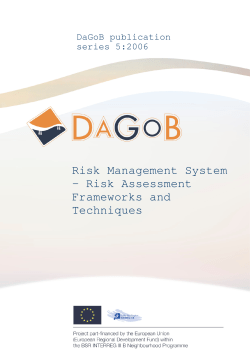Risk Assessment Frameworks and Techniques