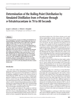Quantitative Analysis Using Directly Coupled Supercritical Fluid