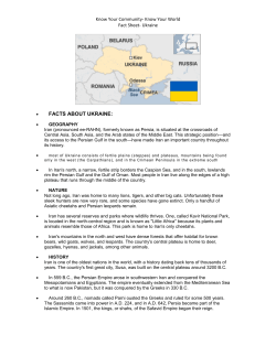 facts about ukraine - Know Your Community