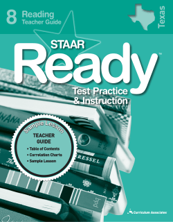 STAAR Ready Reading TG