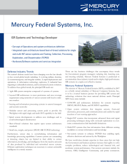 Mercury Federal Systems
