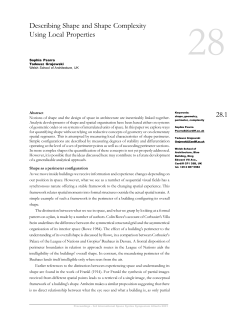 Describing Shape and Shape Complexity Using
