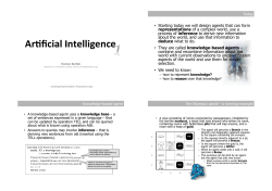 Ar#ficial)Intelligence!