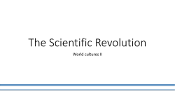 The Scientific Revolution