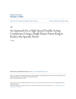 An Approach for a High-Speed Double Acting - Purdue e-Pubs
