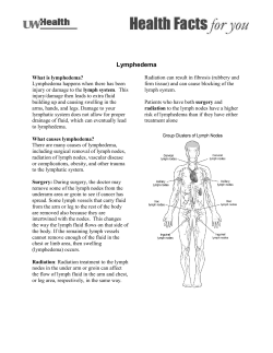 Lymphedema - UW Health