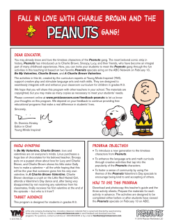 Fall in Love with Charlie Brown and the