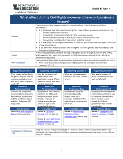Civil Rights (Grade 8)