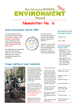 School Environment Network: Issue 6