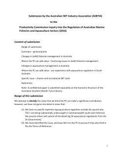 Australian Southern Bluefin Tuna Industry Association (ASBTIA)