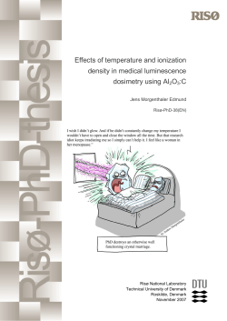Effects of temperature and ionization density in medical
