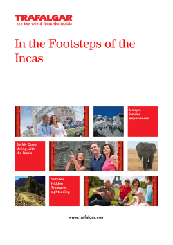 In the Footsteps of the Incas