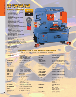 DO 150/240-24M - ECCO Machinery