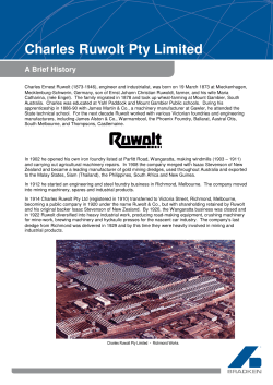Charles Ruwolt Pty Limited